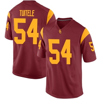 AJ Tuitele Replica Men's USC Trojans Cardinal Football Jersey