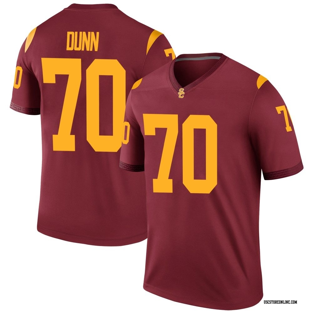 Aaron Dunn Legend Youth USC Trojans Cardinal Football Jersey