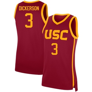 Amarion Dickerson Replica Women's USC Trojans Cardinal Performance Basketball Jersey