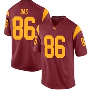 Asante Das Replica Men's USC Trojans Cardinal Football Jersey