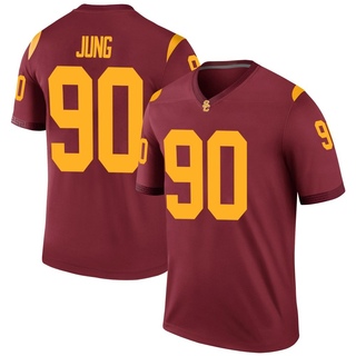 Brady Jung Legend Youth USC Trojans Cardinal Football Jersey
