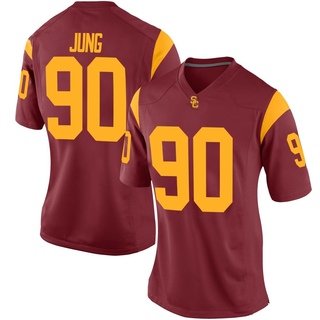 Brady Jung Replica Women's USC Trojans Cardinal Football Jersey