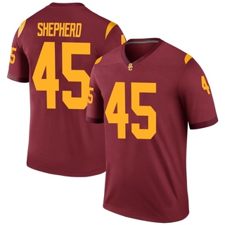 Brandon Shepherd Legend Youth USC Trojans Cardinal Football Jersey