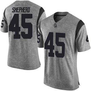 Brandon Shepherd Limited Gray Youth USC Trojans Football Jersey