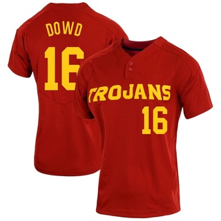 Brayden Dowd Replica Women's USC Trojans Cardinal Vapor Two-Button Baseball Jersey