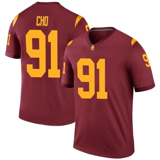 Brendan Cho Legend Men's USC Trojans Cardinal Football Jersey