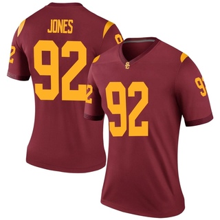 Carlon Jones Legend Women's USC Trojans Cardinal Football Jersey