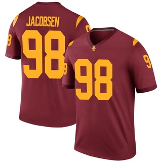 Cash Jacobsen Legend Men's USC Trojans Cardinal Football Jersey