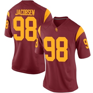 Cash Jacobsen Replica Women's USC Trojans Cardinal Football Jersey