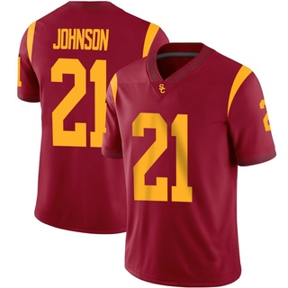 Chasen Johnson Game Men's USC Trojans Cardinal Football Jersey