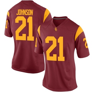 Chasen Johnson Replica Women's USC Trojans Cardinal Football Jersey
