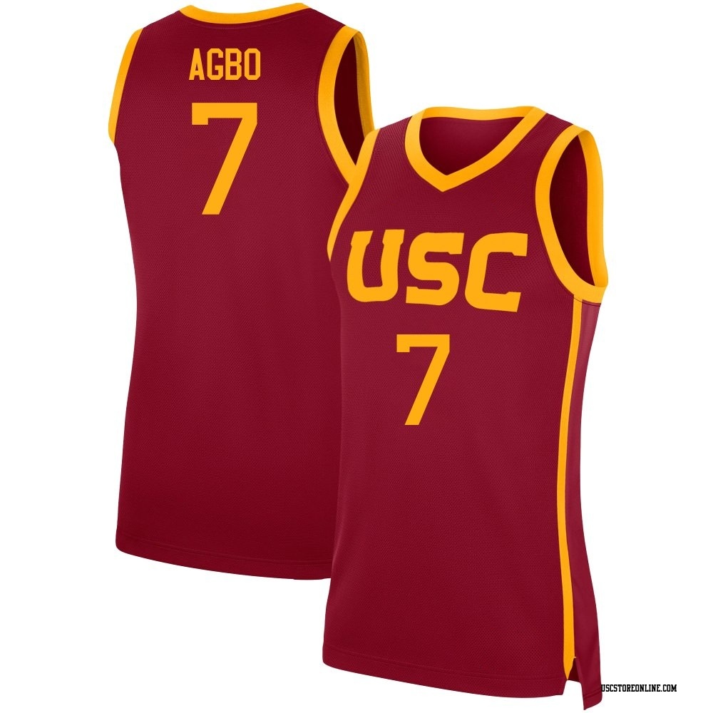 Chibuzo Agbo Replica Women's USC Trojans Cardinal Performance Basketball Jersey