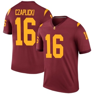 Eddie Czaplicki Legend Youth USC Trojans Cardinal Football Jersey