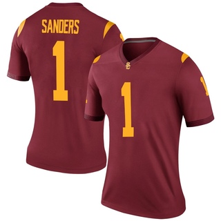 Eli Sanders Legend Women's USC Trojans Cardinal Football Jersey