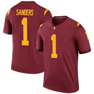 Eli Sanders Legend Youth USC Trojans Cardinal Football Jersey