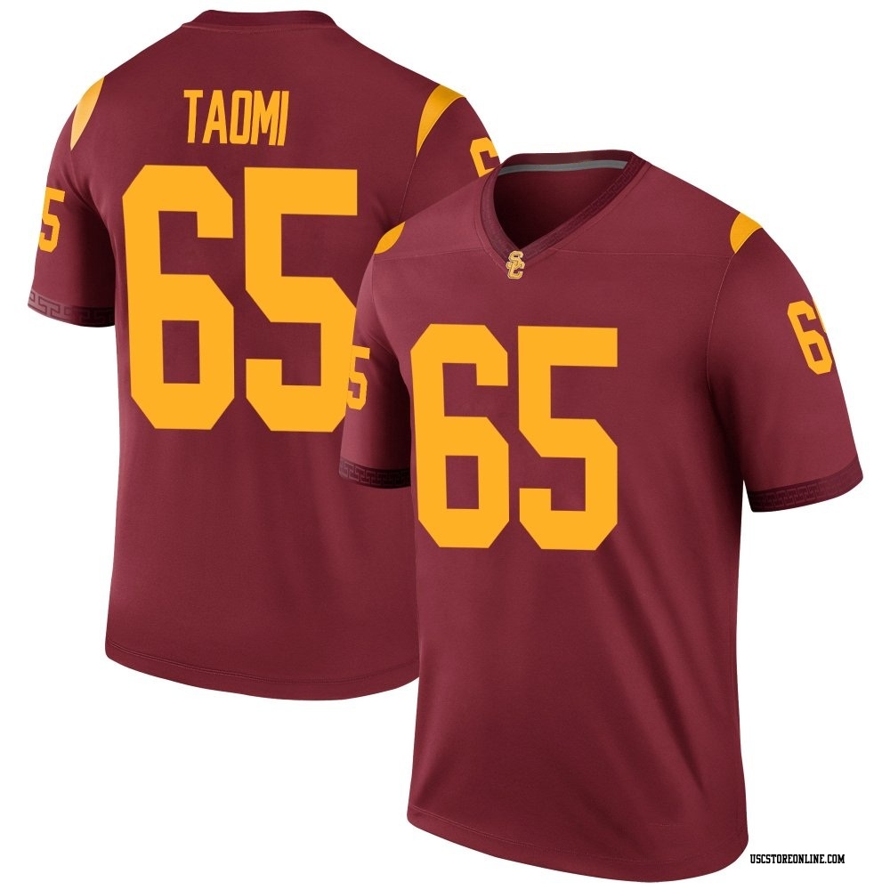 Erwin Taomi Legend Men's USC Trojans Cardinal Football Jersey
