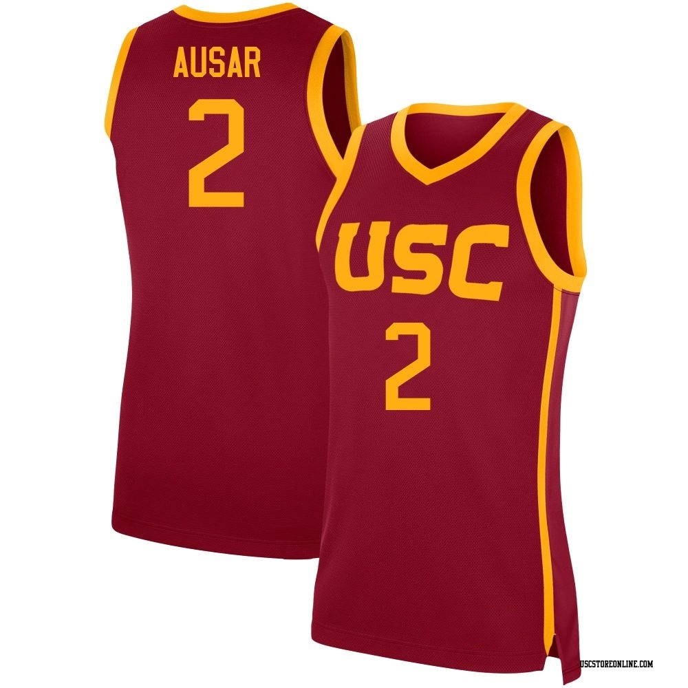 Ezra Ausar Replica Women's USC Trojans Cardinal Performance Basketball Jersey