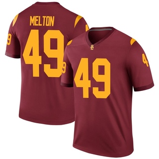 Fisher Melton Legend Youth USC Trojans Cardinal Football Jersey