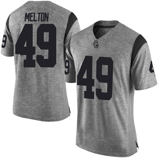 Fisher Melton Limited Gray Men's USC Trojans Football Jersey