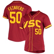 Harrison Feinberg Replica Women's USC Trojans Cardinal Vapor Untouchable Full-Button Baseball Jersey
