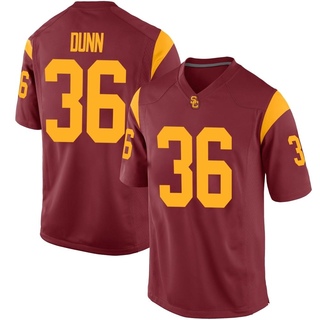 Hunter Dunn Replica Youth USC Trojans Cardinal Football Jersey