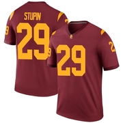 Jack Stupin Legend Youth USC Trojans Cardinal Football Jersey
