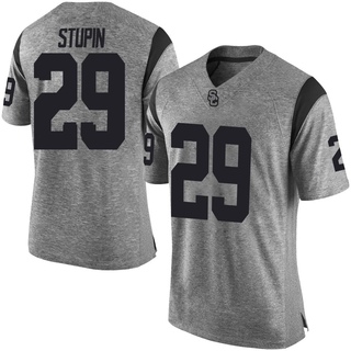 Jack Stupin Limited Gray Men's USC Trojans Football Jersey