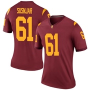 Jack Susnjar Legend Women's USC Trojans Cardinal Football Jersey