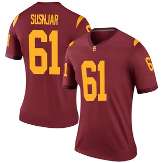 Jack Susnjar Legend Women's USC Trojans Cardinal Football Jersey