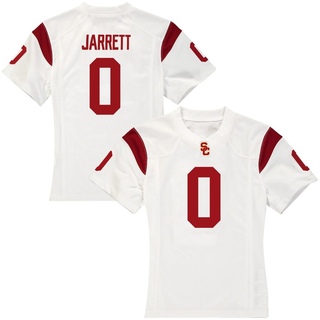 Jamaal Jarrett Replica White Women's USC Trojans Football Jersey