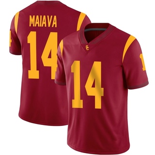 Jayden Maiava Game Men's USC Trojans Cardinal Football Jersey