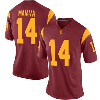 Jayden Maiava Replica Women's USC Trojans Cardinal Football Jersey