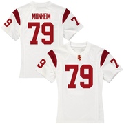 Jonah Monheim Replica White Women's USC Trojans Football Jersey