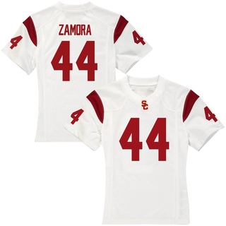 Josiah Zamora Replica White Women's USC Trojans Football Jersey