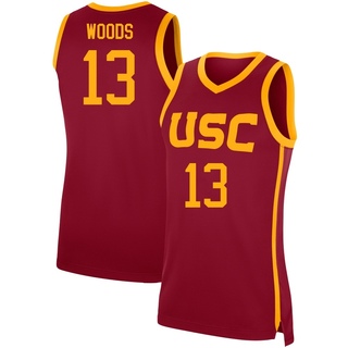 Kam Woods Replica Women's USC Trojans Cardinal Performance Basketball Jersey