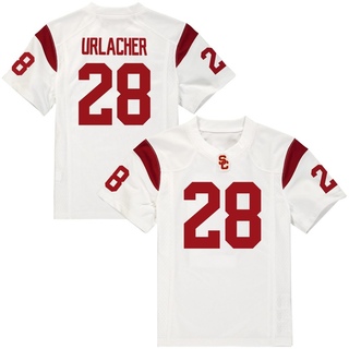 Kennedy Urlacher Replica White Men's USC Trojans Football Jersey