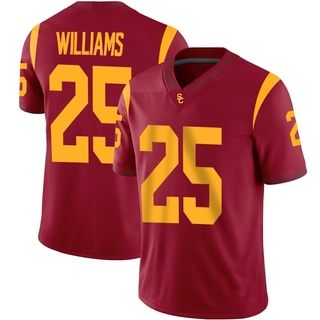 Marcelles Williams Game Men's USC Trojans Cardinal Football Jersey