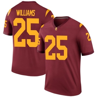 Marcelles Williams Legend Men's USC Trojans Cardinal Football Jersey