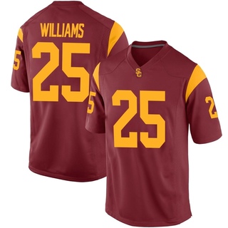 Marcelles Williams Replica Men's USC Trojans Cardinal Football Jersey