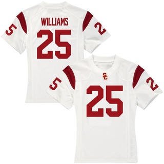 Marcelles Williams Replica White Women's USC Trojans Football Jersey