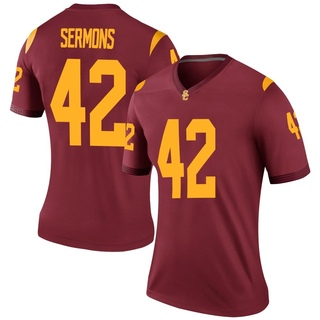 RJ Sermons Legend Women's USC Trojans Cardinal Football Jersey