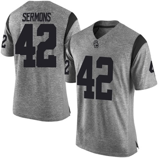 RJ Sermons Limited Gray Youth USC Trojans Football Jersey