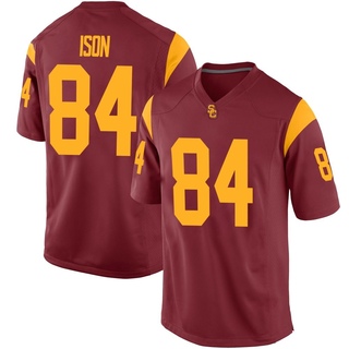 Romero Ison Replica Men's USC Trojans Cardinal Football Jersey