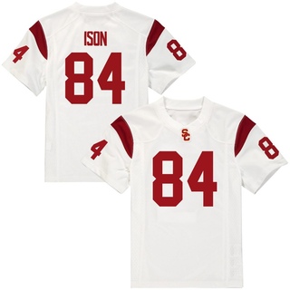 Romero Ison Replica White Youth USC Trojans Football Jersey