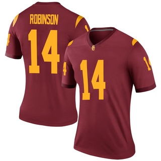 Ta'Mere Robinson Legend Women's USC Trojans Cardinal Football Jersey