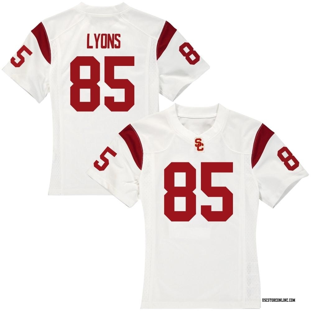 Walker Lyons Replica White Women's USC Trojans Football Jersey