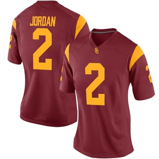 Waymond Jordan Replica Women's USC Trojans Cardinal Football Jersey