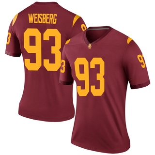 William Weisberg Legend Women's USC Trojans Cardinal Football Jersey
